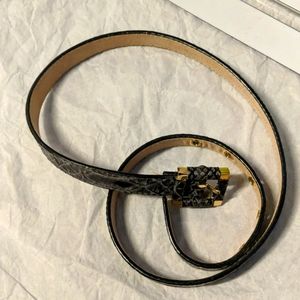 Via Spiga man-made python belt